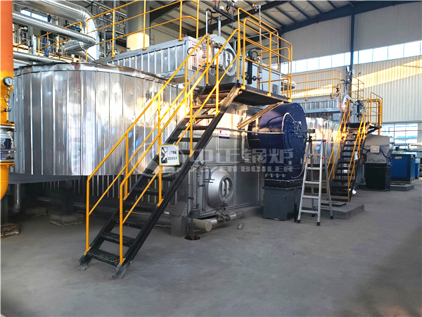 運(yùn)行在濰坊濱投熱力的中正SZS系列燃?xì)庹羝仩t