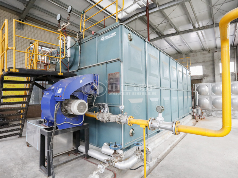 川南釀造10噸SZS系列冷凝式燃?xì)庹羝仩t