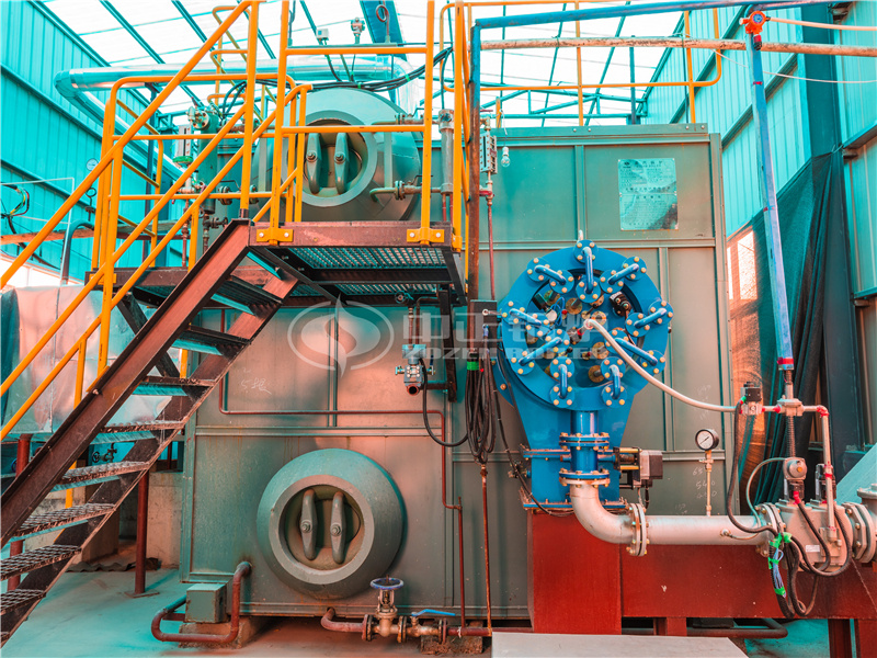 盛澤新型建材15噸SZS系列燃?xì)怙柡驼羝仩t