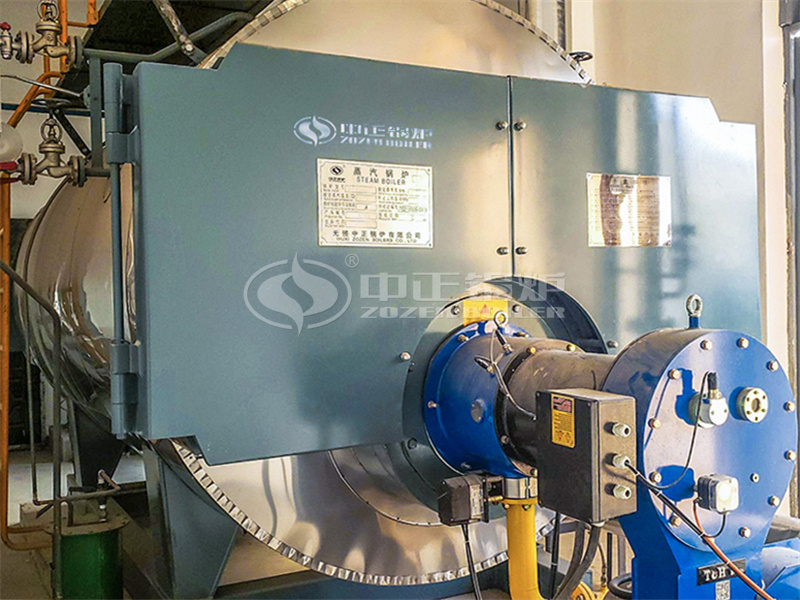 客車3噸WNS系列冷凝式天然氣蒸汽鍋爐項目