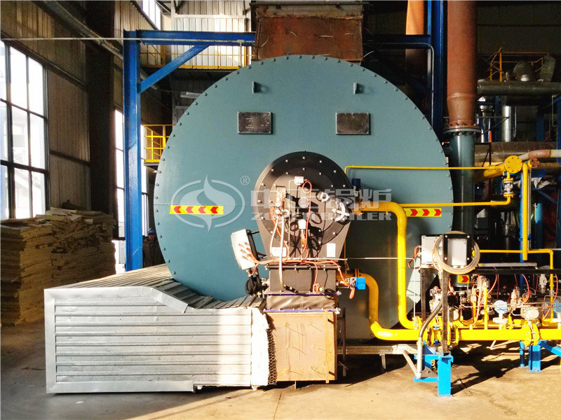 德利果汁20噸SZS系列燃氣蒸汽鍋爐項目