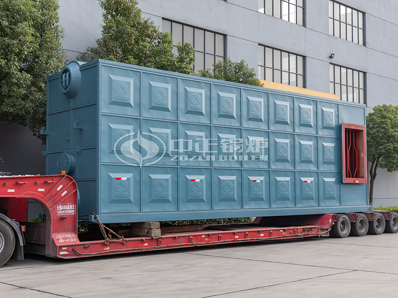 熱力能源46MW SZS系列燃氣熱水供暖鍋爐項目