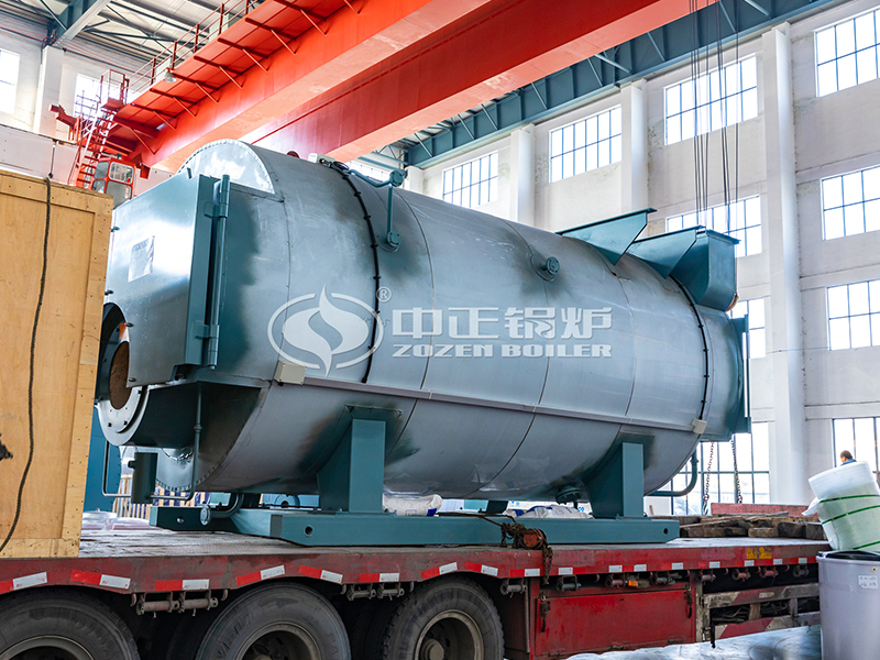 建材廠6噸高效環(huán)保型WNS系列三回程燃?xì)庹羝仩t項(xiàng)目