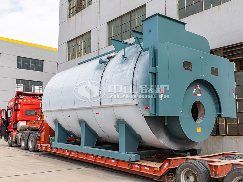 有色金屬20噸WNS系列環(huán)保二回程燃氣蒸汽鍋爐項目