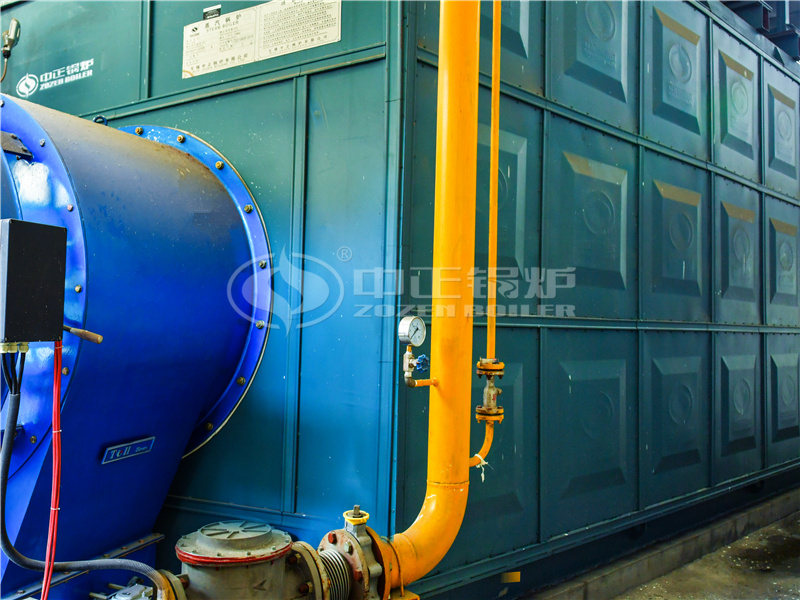 印染行業(yè)35噸SZS系列燃氣蒸汽鍋爐項目