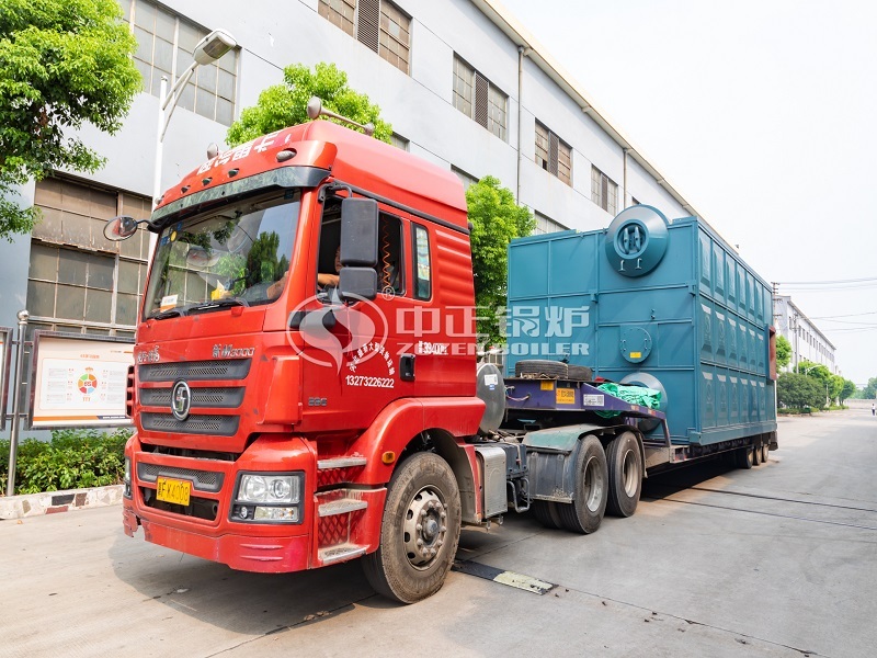 濮陽(yáng)化工廠20噸SZS系列燃?xì)庹羝仩t項(xiàng)目