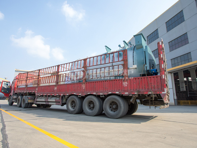 江蘇2噸高效穩(wěn)定WNS系列二回程燃?xì)庹羝仩t項(xiàng)目